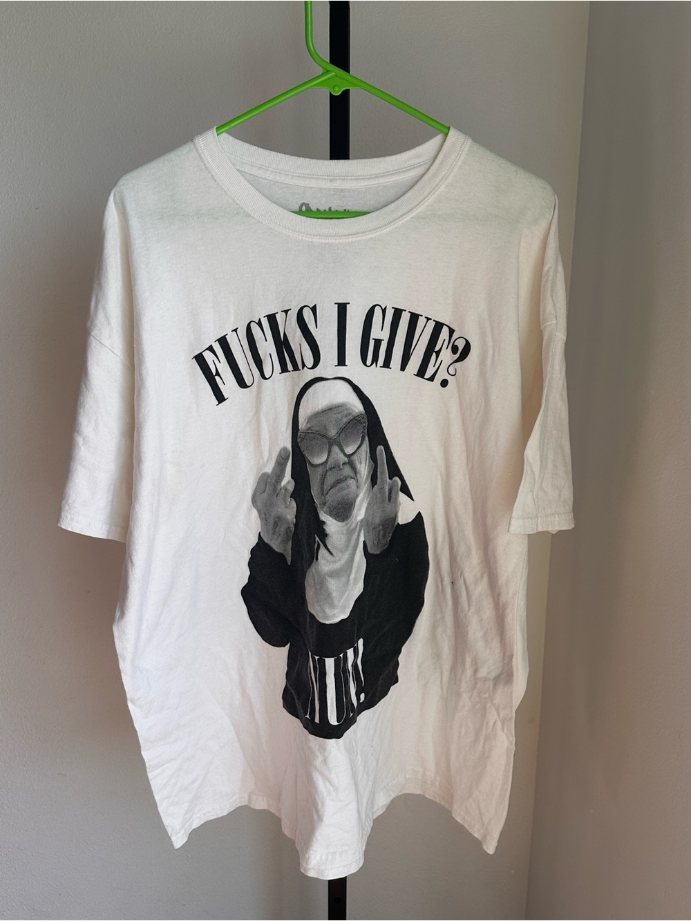 Spencer’s 2X nun shirt